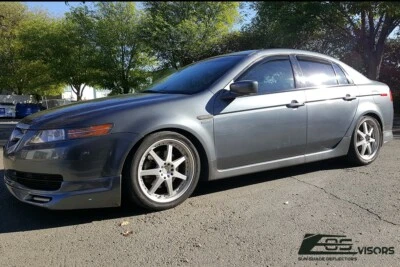 Viseiras EOS para 04-08 Acura TL UA6 UA7 JDM IN-CHANNEL defletores de chuva para janela lateral - Imagem 1 de 4