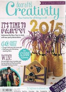 Docrafts creativity magazine 53 December 2014 + FREE box kit, diary & felt star - Picture 1 of 1