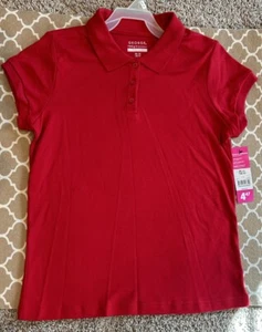 George school uniform Shirt - Girls Size XL (14-16)-Red - Picture 1 of 1
