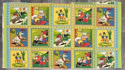 Building Blocks American Jane Patterns Sandy Klop for Moda Cotton Fabric Panel - Image 1 of 3