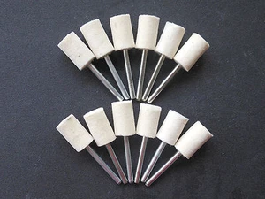 New 10mm Felt Polishing Burr Tree Wool Bob Dremel ROTARY TOOL B# - Picture 1 of 4