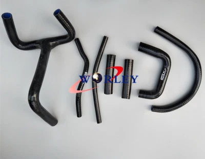 Manguera radiador silicona NEGRA para KTM LC4 620 625 640 660  Foto 1 de 4