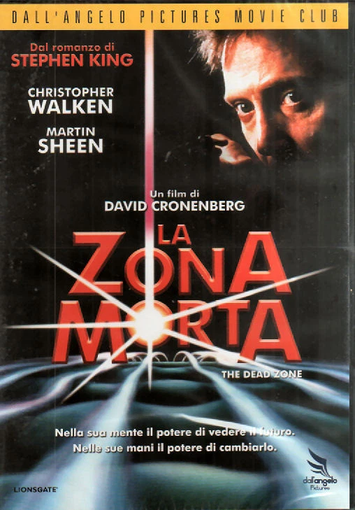 La Zona Morta - Dall'Angelo Pictures Movie Club di Cronenberg 1983- DVD NUOVO - Immagine 1 di 1