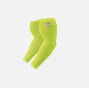 Ergodyne 6690 Protective Sleeve,Polyester/Spandex,Lime - Picture 1 of 1