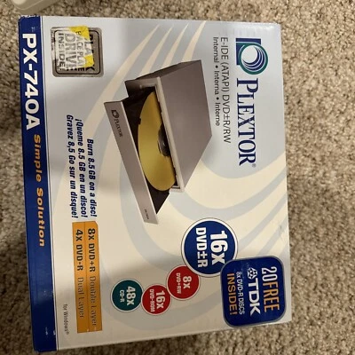 Plextor PX-740A DVD/CD-ROM Drive - Image 1 of 4