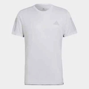 ADIDAS Mens OWN THE RUN COLORBLOCK Performance Tee/Top - Picture 1 of 8