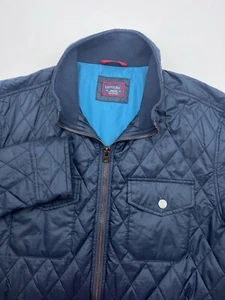 UNTUCKIT Jacket Mens Medium Blue Quilted Puffer Casual Outdoors Hiking Read - Picture 1 of 13