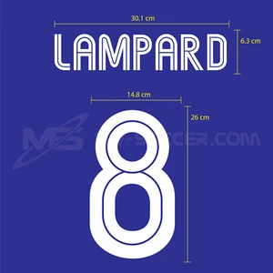 CHELSEA FC HOME UCL 2004-06 FLOCK VELVET PRINT - Picture 1 of 5