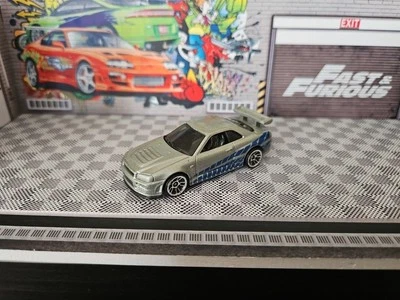 Paquete exclusivo de 5 Nissan Skyline GTR-R34 F&F Hot Wheels Fast and Furious 2019 Foto 1 de 4