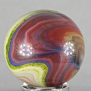 Large D.A.S Swirl Marble .91 Inches Near-Mint Condition Combined Shipping - Picture 1 of 18