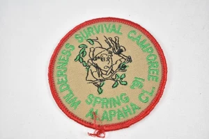 Camporee de supervivencia silvestre vintage primavera '91 Alapaha, CL. Parche - Imagen 1 de 2
