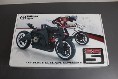 Thunder Tiger SB5  1/5 Scale Electric Superbike Motorcycle Brand New SB 5 6573-K - Image 1 of 4