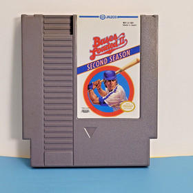 Bases Loaded 2: Second Season - Nintendo NES  (NES, 1990) - TESTED WORKING