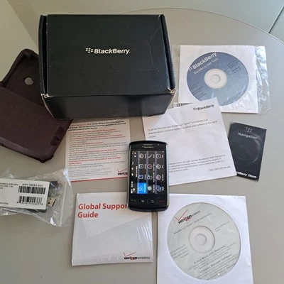 Blackberry Storm 9530T Smartphone-Black (Verizon) EUC With Original Box - Image 1 of 4