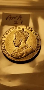 1932 Canada High Grade 5 Cent Coin #idana21. - Bild 1 von 2