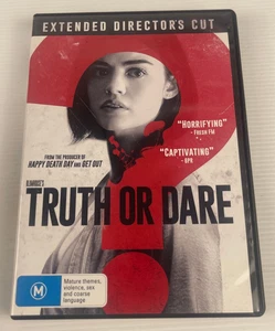 Truth or Dare (Extended Director's Cut, DVD, 2018) Region 4 - Picture 1 of 4
