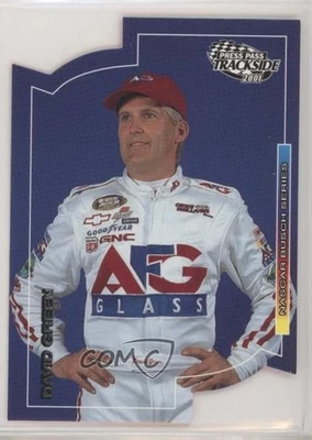 2001 Press Pass Trackside Die-Cut David Green #58 - Image 1 of 2