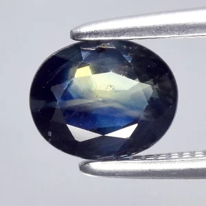 💎 0.80ct 6x5mm Oval Green Blue Sapphire - Heated Australia Gemstone - Picture 1 of 4