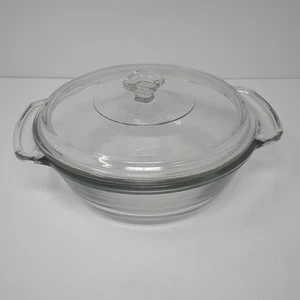 Anker Ofengeschirr Kasserolle 1037 1,5 Quart Klare Auflaufform mit Deckel - Bild 1 von 9