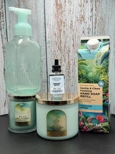 Bath & Body Works Blue Orchard Skies & Turquoise Waters 5 Piece Bundle - Picture 1 of 15