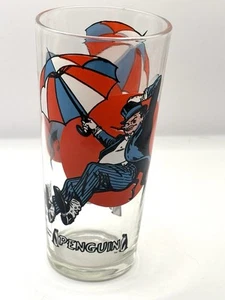 1976 Pepsi Super Series DC Penguin 6,25" Trinkglas Batman - Bild 1 von 3