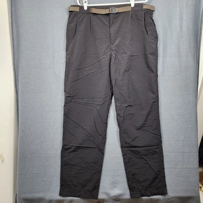 Rail Riders Mens Pants XXL Black Nylon Lightweight Outdoors Hiking Gorpcore Belt - Image 1 of 4