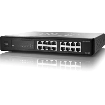 Cisco SR216T-NA SF 100-16 Small Business Unmanaged Ethernet Switch - Image 1 of 3