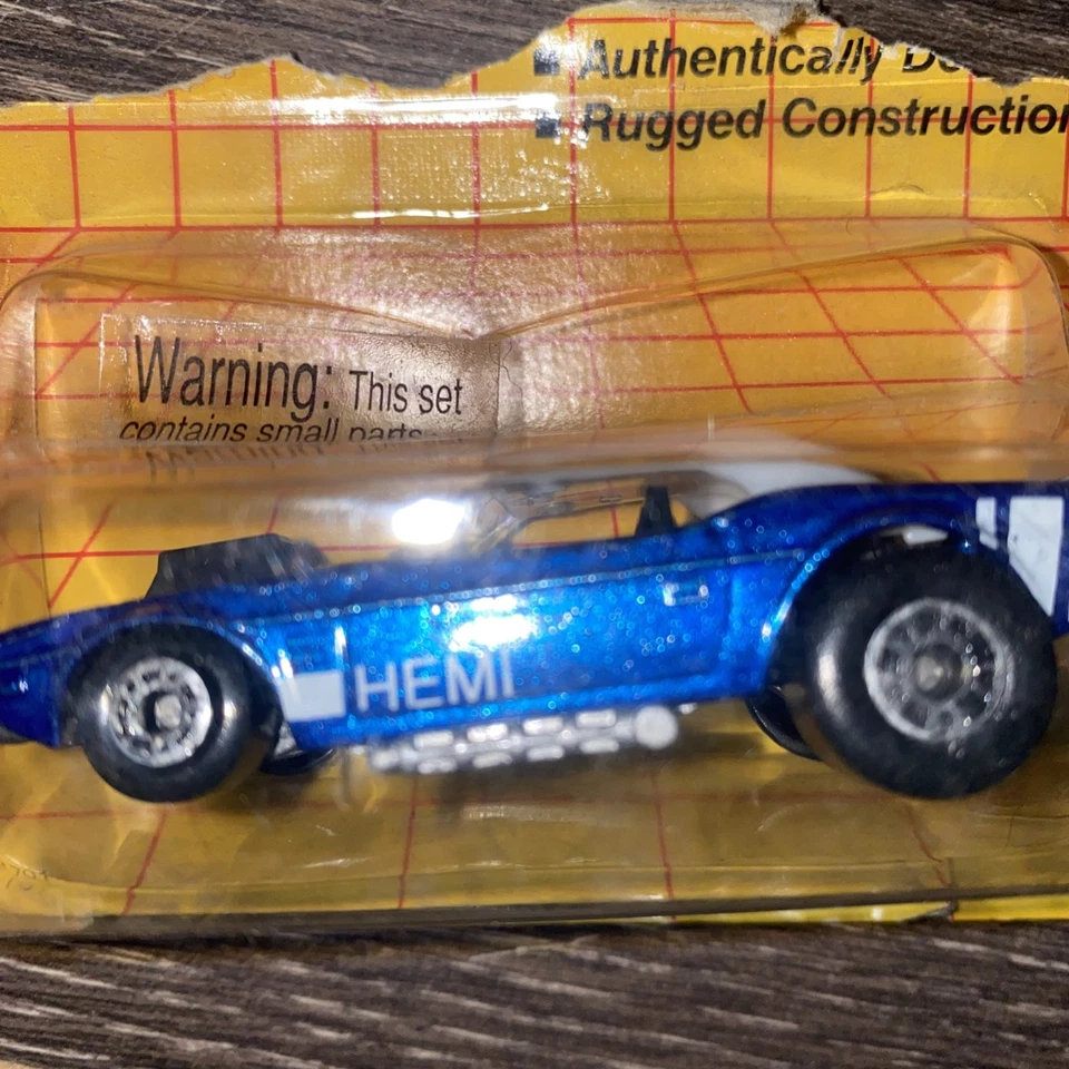 Matchbox Superfast MB 1  Dodge Challenger color is metallic blue 1975 white top. - Image 1 of 4