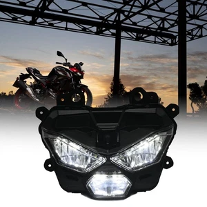 LED Motorcycle Headlight Assembly Plug&Play For Kawasaki Z500 ER500 2024 Z 500 - Picture 1 of 13