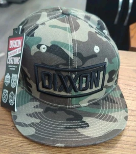 Dixxon Flannel Company Snapback Hat CamouflageFlat Bill Embroidered Cap NEW - Picture 1 of 11