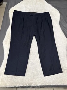 Lauren Ralph Lauren Anzughose Herren marineblau gerade Wolle Größe 46 x 28 Bündchen - Bild 1 von 7