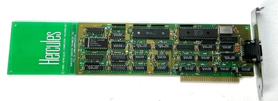 Vintage Hercules GB200 Color Card CGA IBM PC XT 8-Bit ISA Untested 1985 - Image 1 of 4
