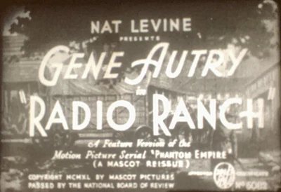 Super-8 Sound RADIO RANCH 1940 Complete Feature 4x400 ft  Gene Autry - Image 1 of 4