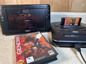 Red Zone (Sega Genesis, 1994) Missing Manual & Sega Poster Hang Tab Intact - Picture 1 of 6