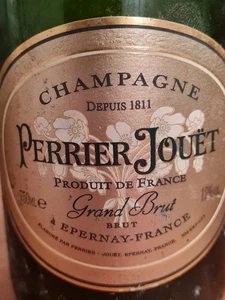 Perrier-Jouet Grand Brut Champagner 0,75l (12% Vol) Rarität ca.20 Jahre gelagert - Bild 1 von 6