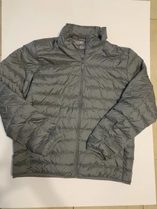 Cappotto invernale Uniqlo piumino trapuntato imbottito leggero impacchettabile zip tasca L - Foto 1 di 4