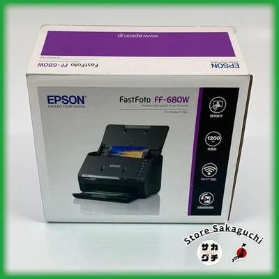 Epson FF-680W A4 Sheet-Fed Photo Scanner WiFi USB High Speed 36 Photos - Image 1 of 4