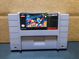 SUPER BOMBERMAN SNES SPIEL GUTER ZUSTAND - Bild 1 von 6