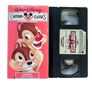 Walt Disney Cartoon Classics Vintage VHS Volume 9 Starring Chip N Dale Joy Fun - Bild 1 von 2