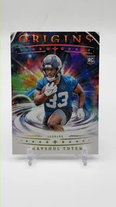 2025 Panini Origins - #113 Bhayshul Tuten Rookie RC Jacksonville Jaguars - Picture 1 of 2