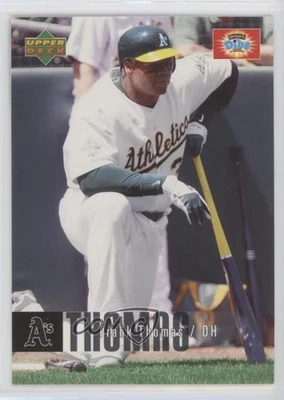 2006 Upper Deck Dreyer's Dibs Oakland Athletics Frank Thomas #4 HOF - Image 1 of 2