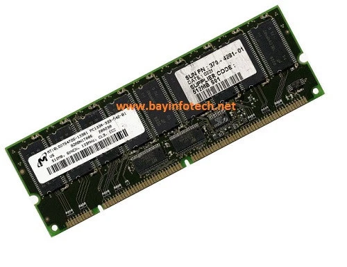 X7092A 370-4281 512MB Memory Original For Sun Fire V100, V120, Netra 120 - Image 1 of 1