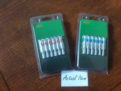 6PCS. Red/6PCS. Blue - Lighted Nocks for Crossbow with .302 ID 2 packs of 6 - Image 1 of 4