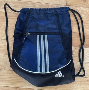 Adidas Drawstring Bag Royal Blue - Picture 1 of 2