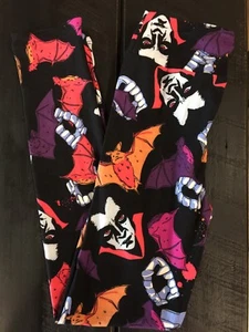 LuLaRoE KIDS TWEEN Dracula Fledermäuse Reißzähne HALLOWEEN LEGGINGS 2017 - Bild 1 von 1