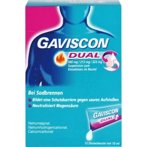 GAVISCON Dual 500mg/213mg/325mg Suspens.im Beutel 120 ml PZN 04363828 - Bild 1 von 3