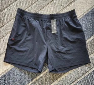 Herren RHONE Mako Short ungefüttert 7" Schrittlänge Stretch schwarz Anti-Geruch Größe XXL Neu mit Etikett - Bild 1 von 4