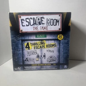 Escape Room The Game 4 Thrilling Escape Rooms with Chrono Decoder OPEN BOX - Picture 1 of 5