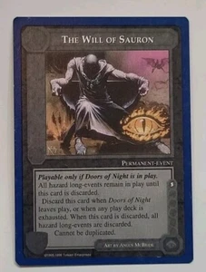 MIDDLE-EARTH CCG MECCG THE WILL OF SAURON WIZARDS UNLIMITED METW TWUL RARE LOTR - Picture 1 of 2