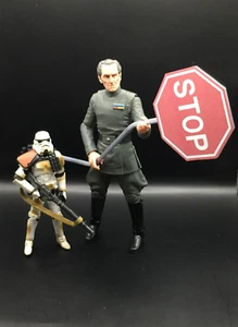 1 SEÑAL DE STOP PERSONALIZADA 1/12 6" figura STAR WARS GI JOE diorama PROP MARVEL (D27) - Imagen 1 de 2